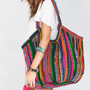 ISO Show Me Your MuMu x Nena Co Beach Bag